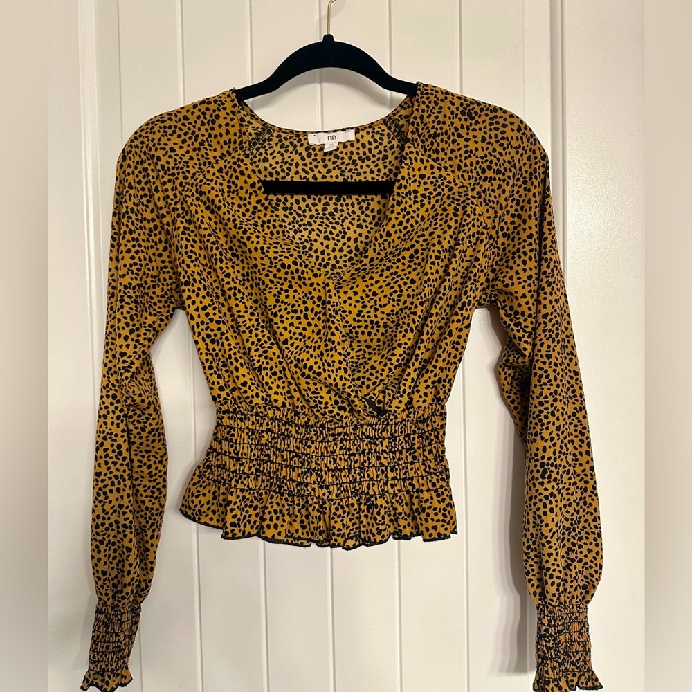 XS Leopard Print blouse